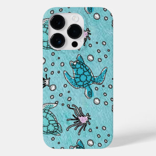 Coque Pour iPhone 14 Pro Coque iphone de la tortue de mer