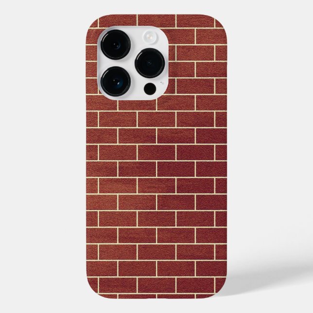 Coque Pour iPhone 14 Pro Coque iphone de mur de briques (Verso)
