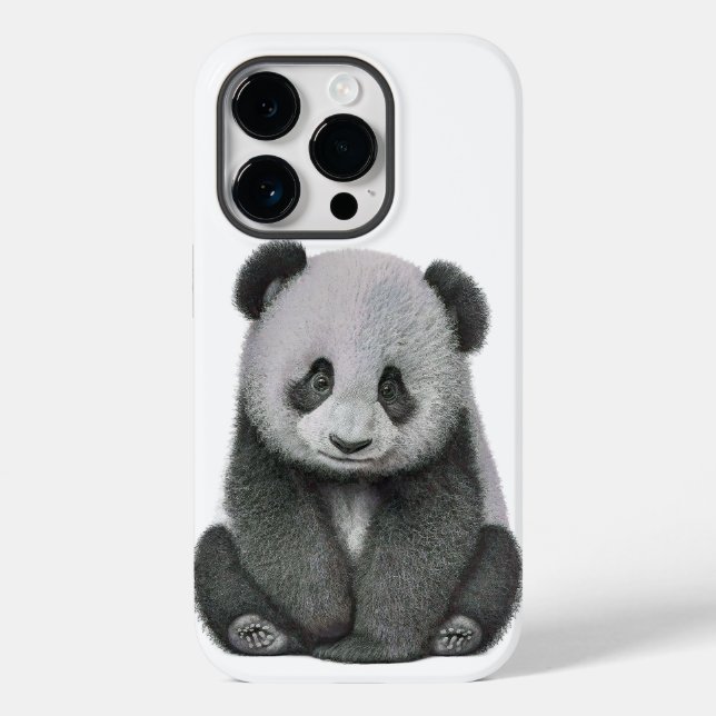 Coque Pour iPhone 14 Pro Coque iphone Panda (Verso)