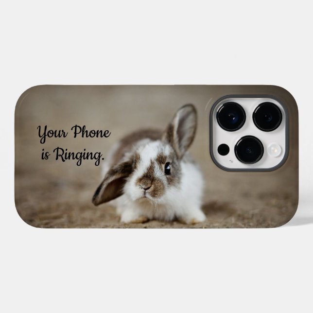 Coque Pour iPhone 14 Pro Ears de lapin iPhone / coque ipad (Verso (horizontal))