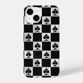 Coque Pour iPhone 14 Queen of Spades coque iphone Chèques blancs QoS
