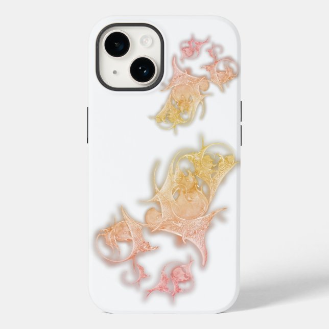 Coque Pour iPhone 14 "Rose Spirit", Apple iPhone 14 Coque (Verso)