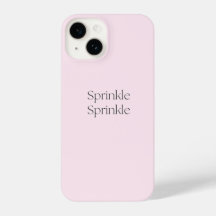 Saupoudrer coque iphone Shera Sept (Rose)