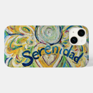 Coque Pour iPhone 14 Serenidad Angel Word Art coque iphone personnalisé