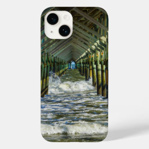 Coque Pour iPhone 14 Sous Folly Beach Pier coque iphone
