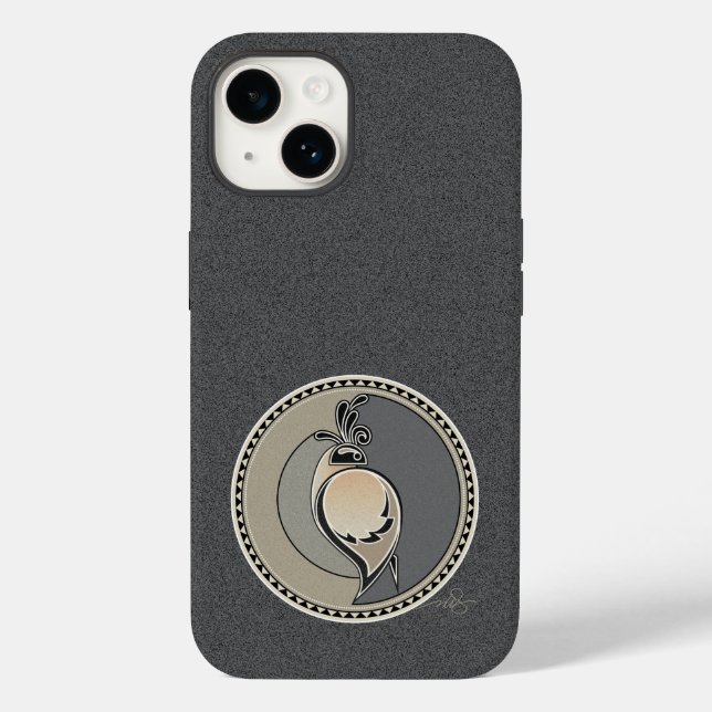 Coque Pour iPhone 14 Spirit Of Quail Coque-Mate coque iphone (Verso)