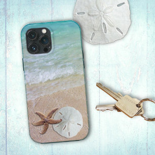 Coque Pour iPhone 14 Starfish Sand Dollar Beach Scene coque iphone