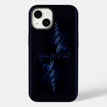 "Tender Vision Of Blue Feeling", Coque iPhone 14