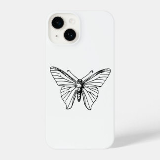 Coque Pour iPhone 14 Y2K Papillon esthétique" coque iphone rétro