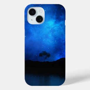 Coque Pour iPhone 15 Aquarelle Nuit Sky iPhone / coque ipad