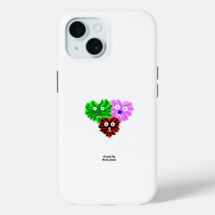 Coque Pour iPhone 15 Coeur Fuzzies Apple iPhone 15 Coque