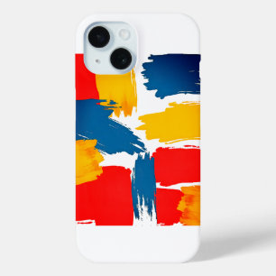 Coque Pour iPhone 15 Coque artistique Splash iPhone 15