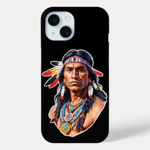 Coque Pour iPhone 15 Coque iphone amérindien