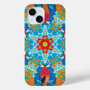Coque Pour iPhone 15 Coque iphone de Diatome Kaleidoscope