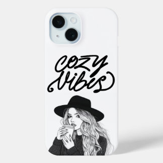 Coque Pour iPhone 15 Coque iphone de vibes cosy