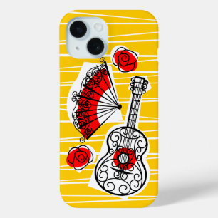 Coque Pour iPhone 15 Coque iphone en bande des Souvenirs espagnols