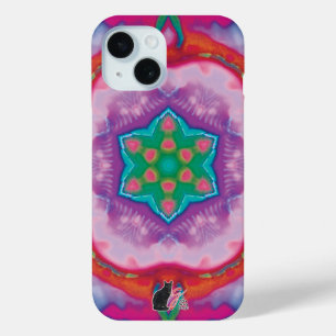 Coque Pour iPhone 15 Coque iphone Rosette Kaleidoscope