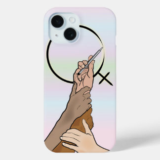 Coque Pour iPhone 15 Donner du pouvoir aux femmes - coque iphone de la