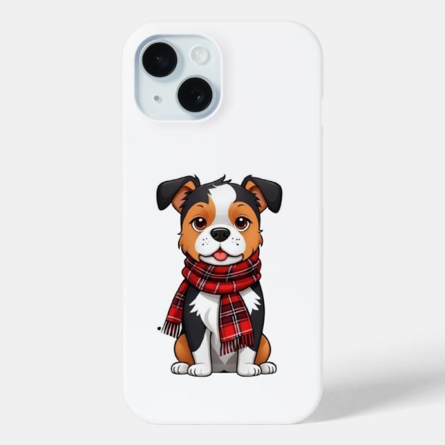 Coque Pour iPhone 15 Iphone 15 photo de chien coque (Verso)