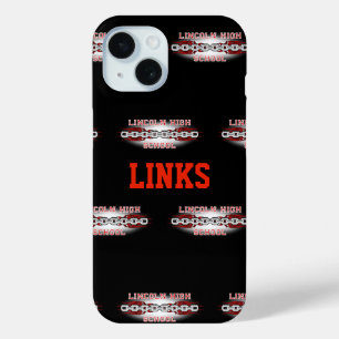 Coque Pour iPhone 15 Lincoln High School Links iPhone X coque