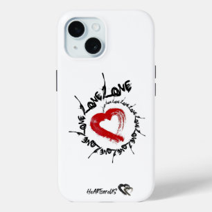 Coque Pour iPhone 15 Love Hearts iPhone 15 Coque