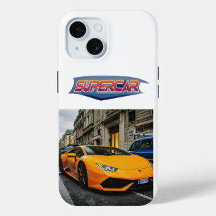 Coque Pour iPhone 15 Magnifique Supercar iPhone 15 Coque Design.