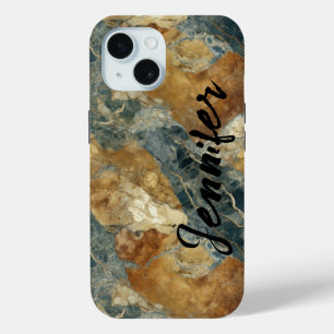 Coque Pour iPhone 15 Marble Agate iPhone / coque ipad