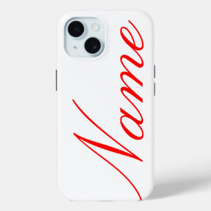Coque Pour iPhone 15 mon nom - beau coque iphone