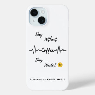 Coque Pour iPhone 15 "Pas de café, pas de vie" iPhone / coque ipad