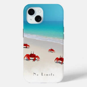 Coque Pour iPhone 15 Pas de limites — iPhone 15 Tough Coque 4 Crabs