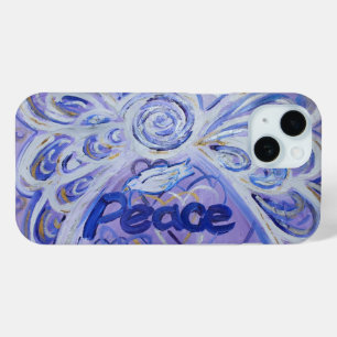 Coque Pour iPhone 15 Peace Angel Word Art coque iphone personnalisé