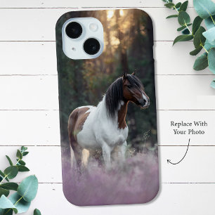 Coque Pour iPhone 15 Photo Cheval personnalisé iPhone 15 Coque