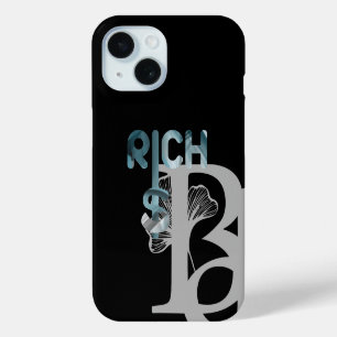 Coque Pour iPhone 15 RICH coque iphone Trend Abstrait Océan Bleu