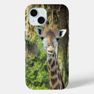 Coque Pour iPhone 15 Silly Giraffe - iPhone / coque ipad
