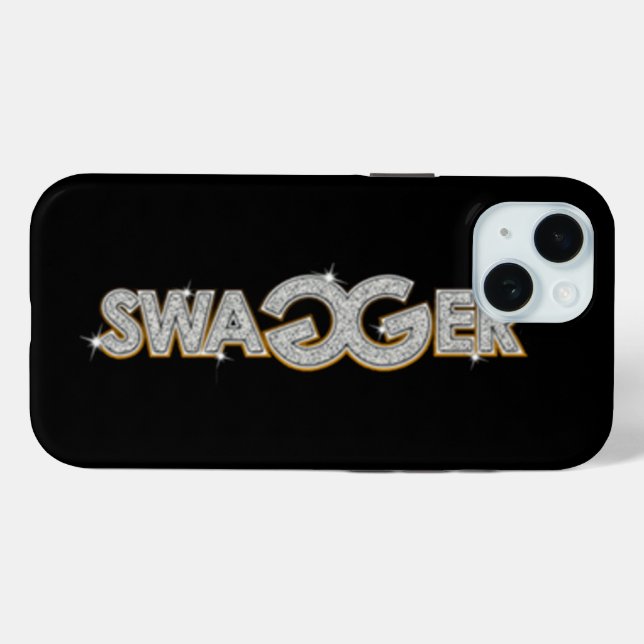 Coque Pour iPhone 15 Swagger iPhone 15 Coque (Verso (horizontal))