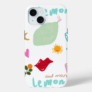 Coque Pour iPhone 15 Vibes d'été iPhone / coque ipad