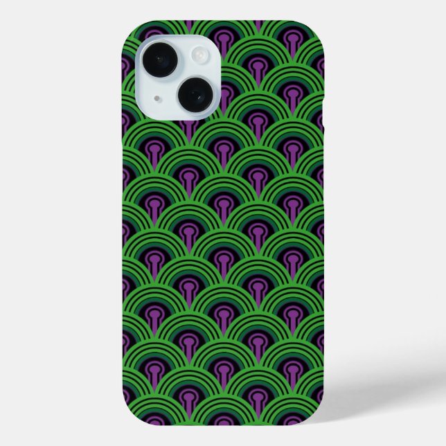 Coque Pour iPhone 15 Vue sur la chambre 237 Moquette iPhone / coque ipa (Verso)