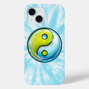 Coque Pour iPhone 15 Yin-Yang Cravate Terre-Dye iPhone / coque ipad