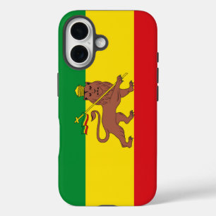 Coque Pour iPhone 16 Ancien drapeau éthiopien Coque-Mate coque iphone
