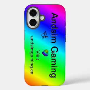 Coque Pour iPhone 16 Andsim Gaming Iphone 16 coque