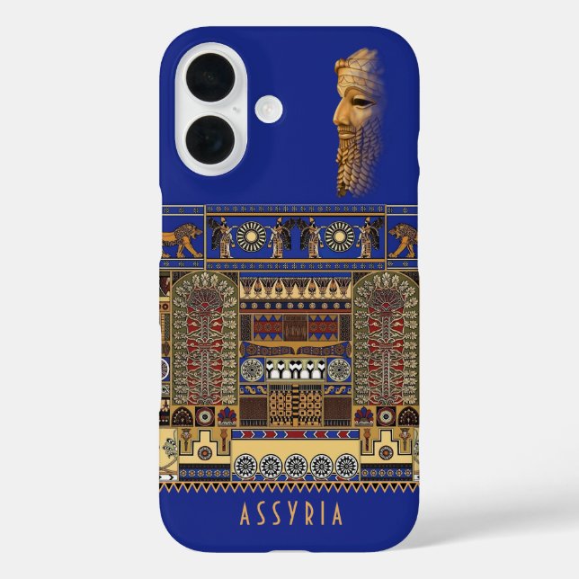 Coque Pour iPhone 16 ASSYRIA iPhone / coque ipad (Verso)