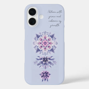 Coque Pour iPhone 16 Blooming Serenity Mandala iPhone 16 Coque