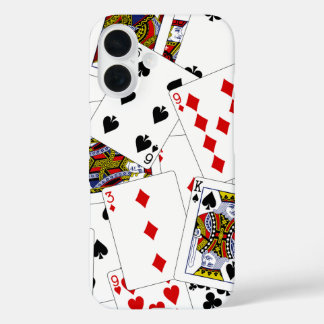 Coque Pour iPhone 16 Cartes de poker iPhone 16 Coque