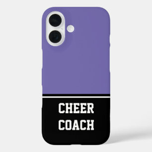 Coque Pour iPhone 16 Cheer Coach Coque-Mate iPhone 16 Coque