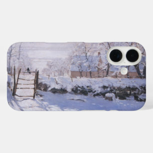 Coque Pour iPhone 16 Claude Monet The Magpie Winter coque iphone Bird