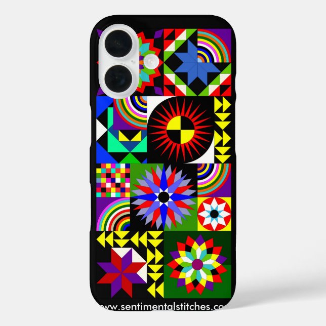 Coque Pour iPhone 16 coque iPhone 16 - Collage de surfaces composées (Verso)