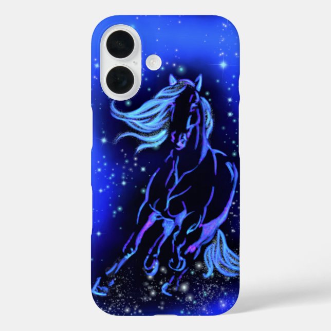 Coque Pour iPhone 16 Coque iphone à cheval (Verso)