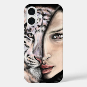 Coque Pour iPhone 16 Coque iphone de la dame Tiger
