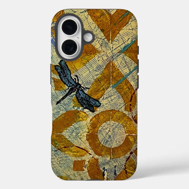 Coque Pour iPhone 16 coque iphone de libellules (Verso)