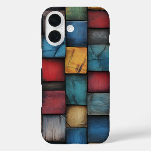 Coque Pour iPhone 16 Coque iphone de texture en bois